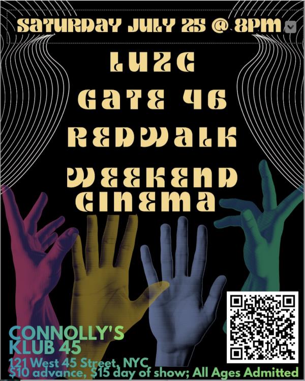 Luzc/Gate 46/redwalk/Weekend Cinema: 